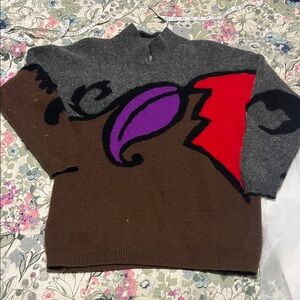 IB Diffusion vintage lambswool angora sweater